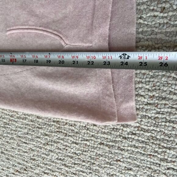 Wrap London Pink Cashmere Hooded Sweater - Picture 10 of 11